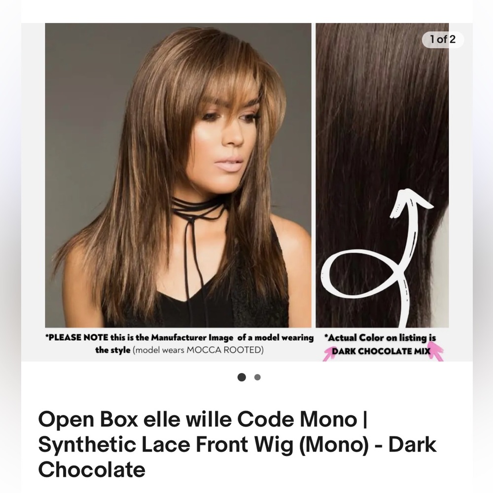Ellen Wille code mono in dark chocolate mix